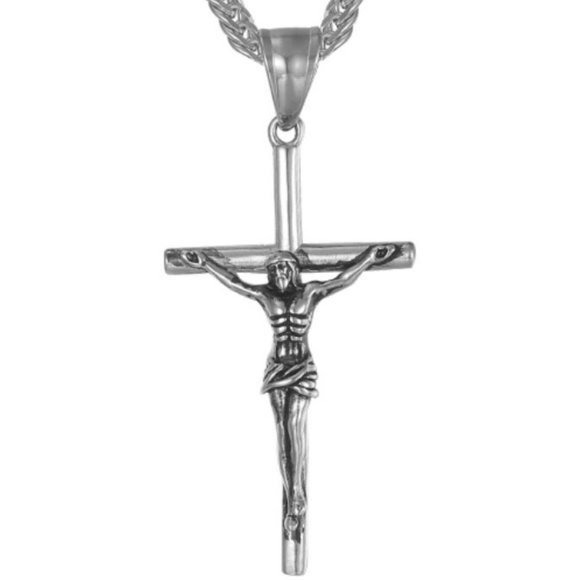 Cross silver Necklace - Picture 1 of 3